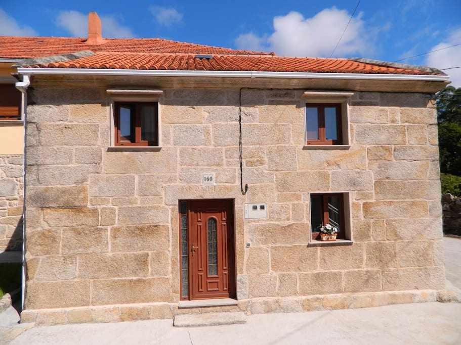 Pedrafigueira Casa Cuadrantecasa De Piedra En Playa De Carnota 빌라 외부 사진