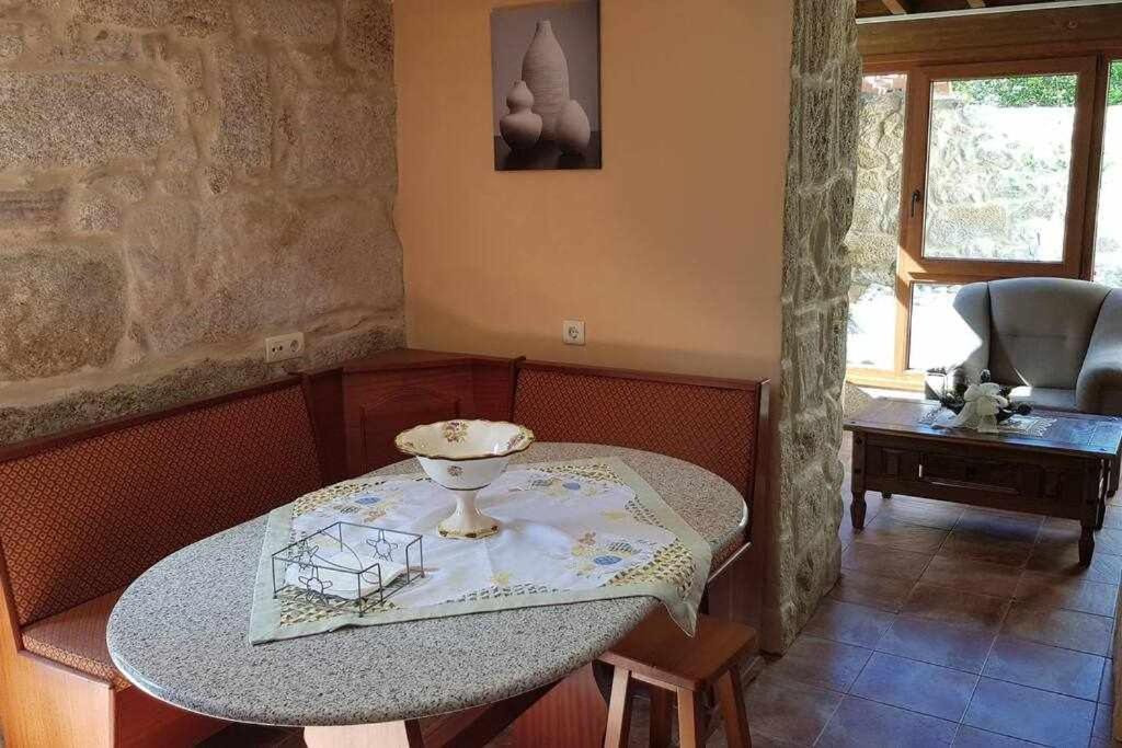 Pedrafigueira Casa Cuadrantecasa De Piedra En Playa De Carnota 빌라 외부 사진